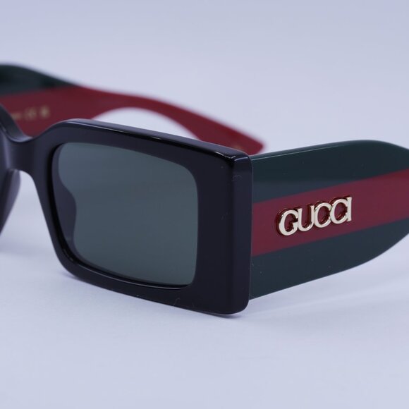 ?️ New Gucci GG1860S 001 Sunglasses - Black Frame, Grey Lenses main image 7